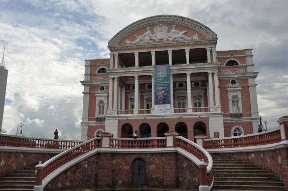 O famoso Teatro Amazonas, em Manaus - AM